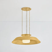 Hudson Valley 8832 Woodrow 1-lt 32" Pendant - Aged Brass