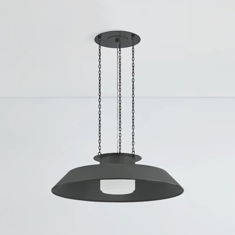 Hudson Valley 8832 Woodrow 1-lt 32" Pendant - Distressed Bronze