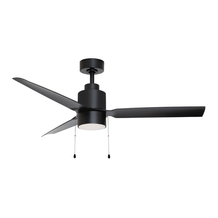 Maxim 88707 Falcon 52" Outdoor Ceiling Fan with LED Light Kit - Black