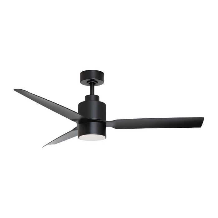 Maxim 88708 Falcon 52" Indoor/Outdoor Ceiling Fan with LED Light Kit - Black
