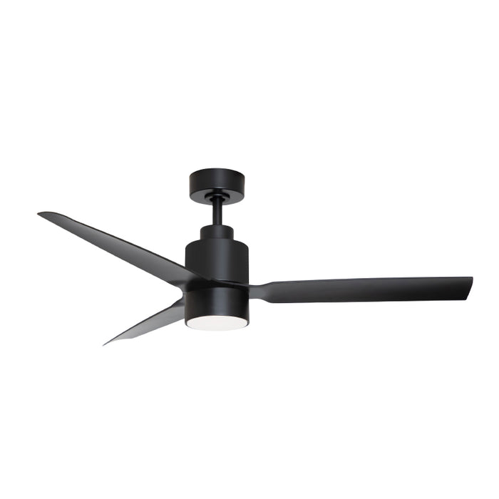 Maxim 88717 Falcon DC 52" Outdoor Ceiling Fan with LED Light Kit - Black