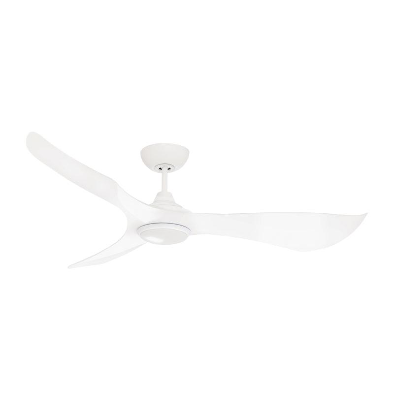Maxim 88755 Keanu 56" Outdoor Ceiling Fan with LED Light Kit - Matte White