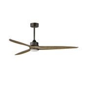 Maxim 88834 Woodwind 80" Ceiling Fan with LED Light Kit-Charcoal Bronze with Driftwood Blades