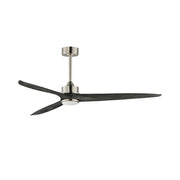 Maxim 88834 Woodwind 80" Ceiling Fan with LED Light Kit-Satin Nickel with Greywood Blades