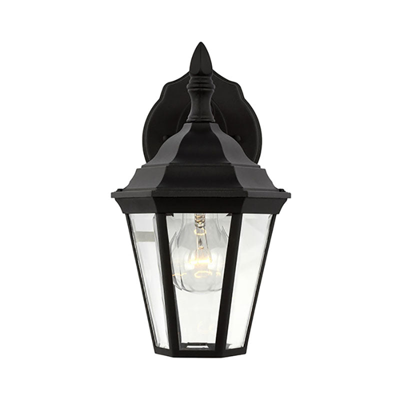 Generation 88937 Bakersville 1-lt 6.5" Outdoor Wall Lantern, Clear Beveled Glass