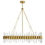 Arteriors 89130 Haskell 10-lt 43" Oval Chandelier