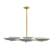 Arteriors 89648 Griffith 6-lt 40" Chandelier