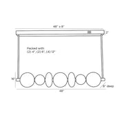 Arteriors 89656 Raphael 1-lt 48" LED Chandelier