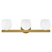 Hinkley 57023 Mae 3-lt 24" LED Vanity - Lacquered Brass