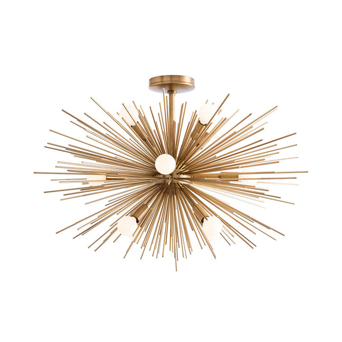 Arteriors 89967 Zanadoo 12-lt 30" Semi Flush Mount