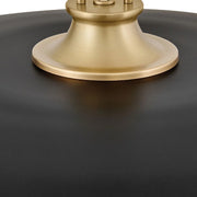 Hinkley 48165 Sadie 1-lt 24" LED Chandelier - Lacquered Brass/Black