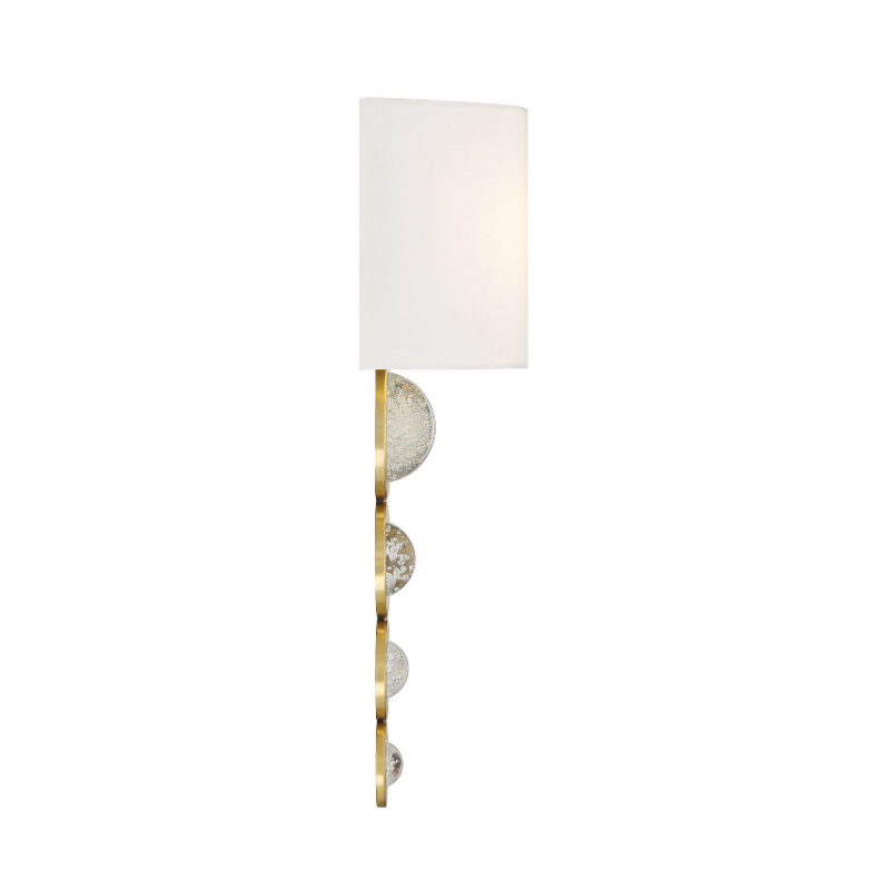 Savoy House 9-1032-1 Marseille 1-lt 18" Tall LED Wall Sconce - Warm Brass