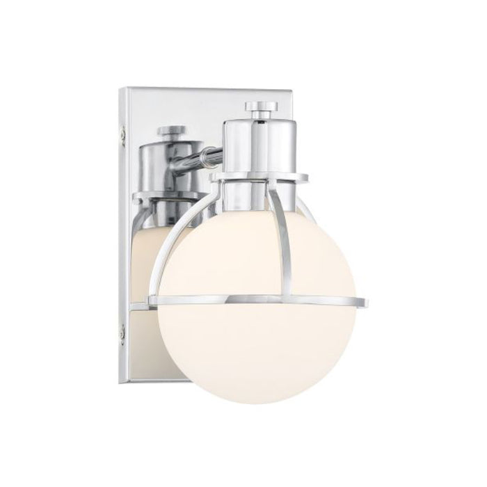 Savoy House 9-1060-1 Pierce 1-lt 9" Tall Wall Sconce - Chrome