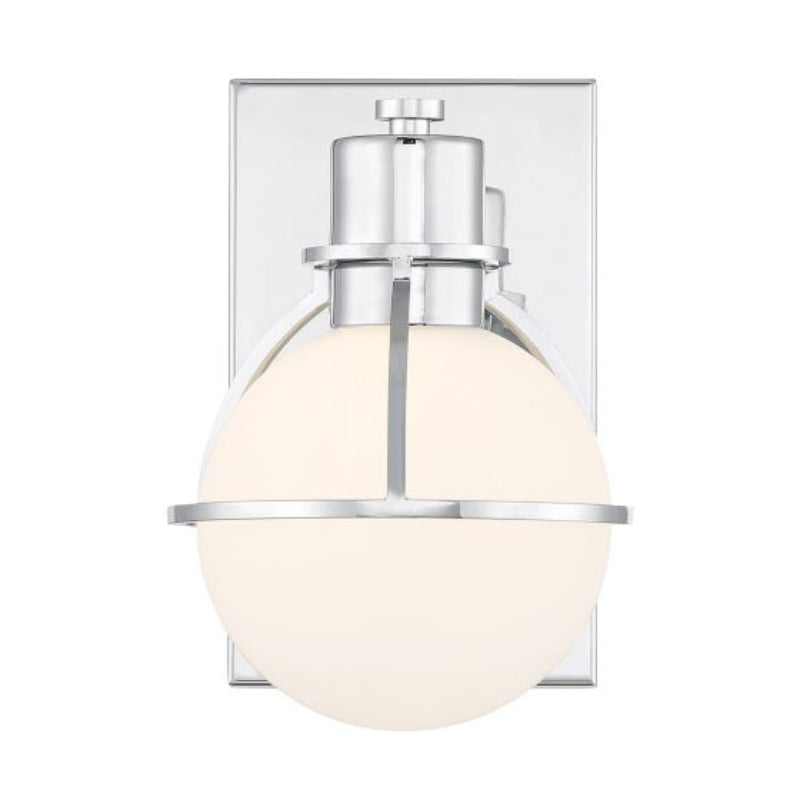 Savoy House 9-1060-1 Pierce 1-lt 9" Tall Wall Sconce - Chrome