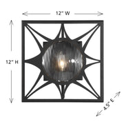 Savoy House 9-5064-1 Balfour 1-lt 12" Wall Sconce