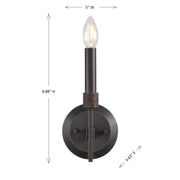 Savoy House 9-8168-1 Gardner 1-lt 10" Tall Wall Sconce