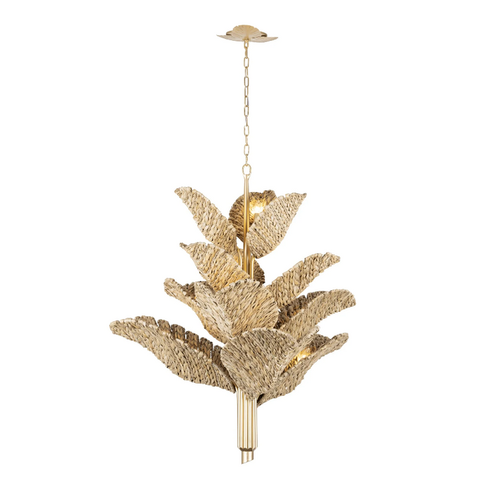 Varaluz 901C12 Banana Leaf 12-lt 44" Chandelier