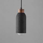 Maxim 90621 Pompeii 1-lt 5" Pendant - Lava / Black