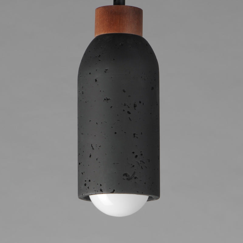 Maxim 90621 Pompeii 1-lt 5" Pendant - Lava / Black