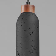 Maxim 90621 Pompeii 1-lt 5" Pendant - Lava / Black