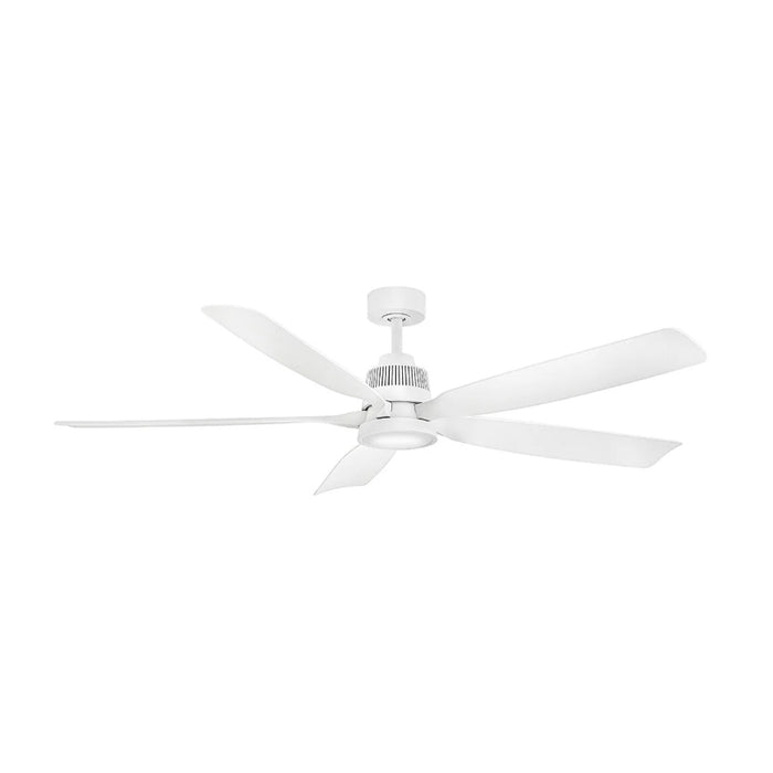 Hinkley 906564F-LDD Bodin 64" Indoor/Outdoor Smart Ceiling Fan with LED Light Kit-Matte White