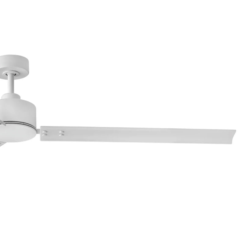 Hinkley 907972F Indy 72" Outdoor Smart Ceiling Fan - Matte White