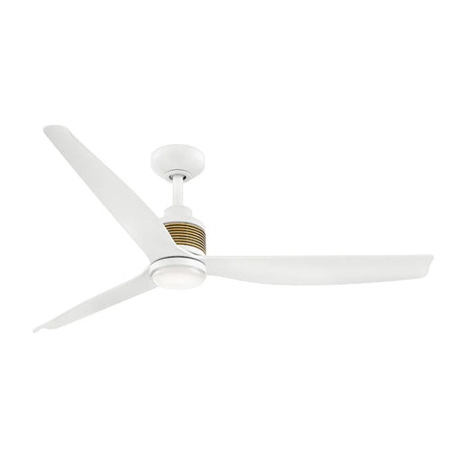 Hinkley 908052F-LDD Oris 52" Indoor/Outdoor Smart Ceiling Fan with LED Light Kit - Matte White