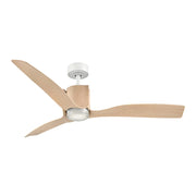 Hinkley 908154F-LDD Sven 54" Smart Ceiling Fan with LED Light Kit - Matte White