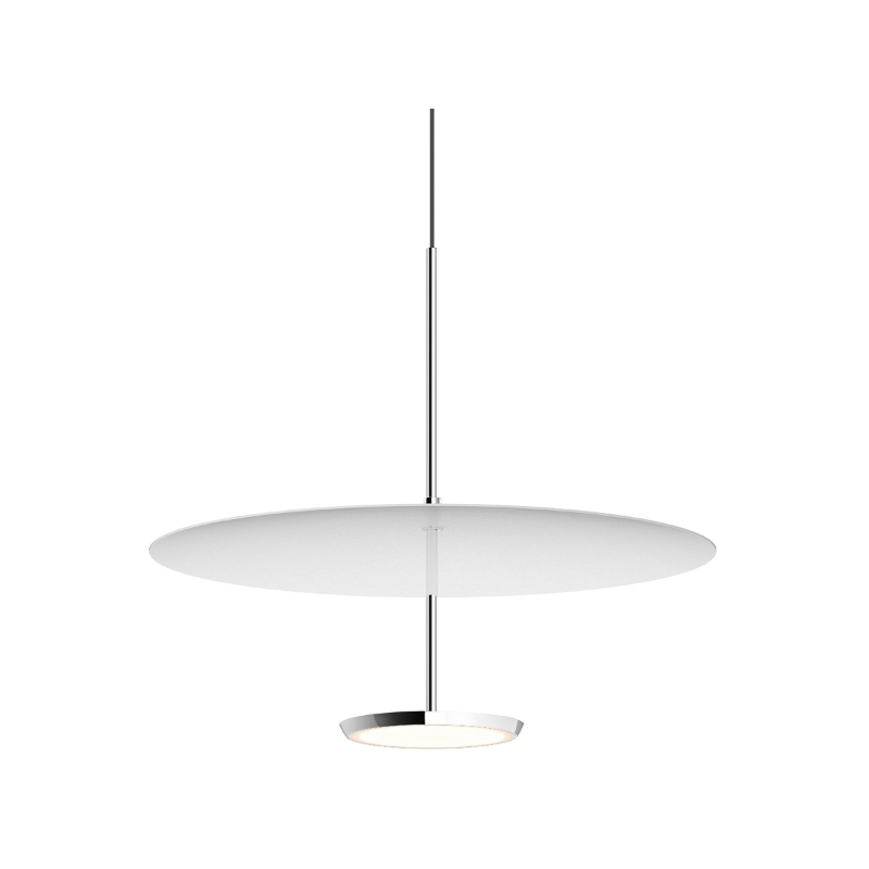 Pablo Designs Sky Dome 18" LED Pendant with Aluminum Shade