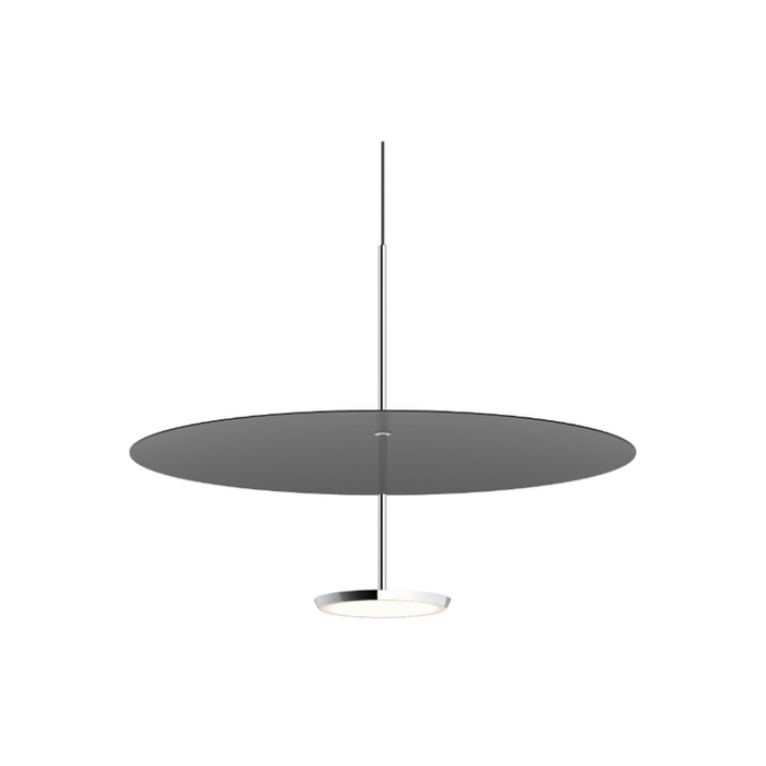 Pablo Designs Sky Dome 24" LED Pendant with Aluminum Shade