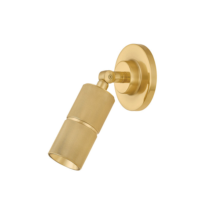 Hudson Valley 9810 Truett 1-lt 10" Tall LED Wall Sconce - Aged Brass