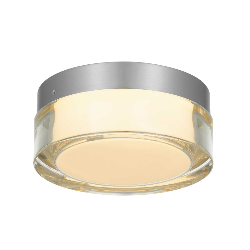 Alteck Lighting AFM0016-3CCT-W Sunspot 1-lt 6" LED Outdoor Flush Mount, 3CCT Selectable