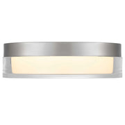 Alteck Lighting AFM0017-3CCT-W Sunspot 1-lt 9" LED Outdoor Flush Mount, 3CCT Selectable