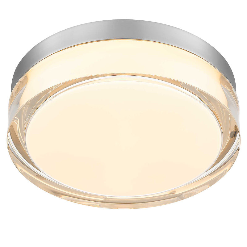 Alteck Lighting AFM0017-3CCT-W Sunspot 1-lt 9" LED Outdoor Flush Mount, 3CCT Selectable