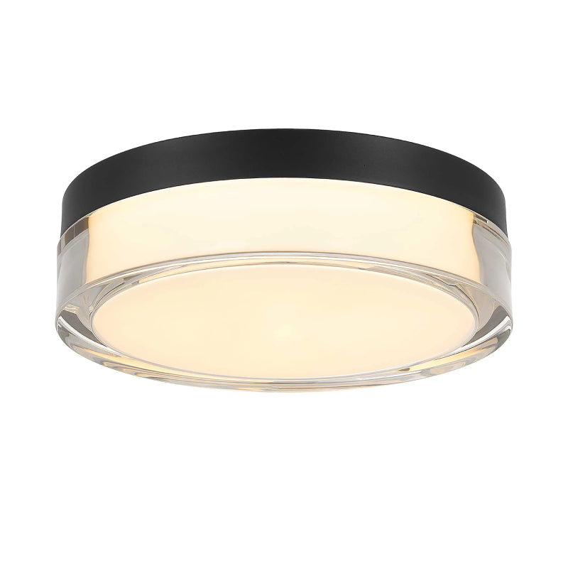 Alteck Lighting AFM0017-3CCT-W Sunspot 1-lt 9" LED Outdoor Flush Mount, 3CCT Selectable