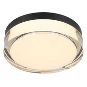 Alteck Lighting AFM0017-3CCT-W Sunspot 1-lt 9" LED Outdoor Flush Mount, 3CCT Selectable