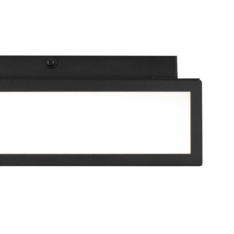 Alteck Lighting AFM0024-3CCT-W Panel Square 1-lt 10" LED Outdoor Flush Mount, 3CCT Selectable