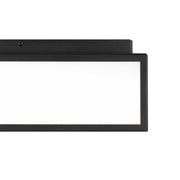 Alteck Lighting AFM0025-3CCT-W Panel Square 1-lt 14" LED Outdoor Flush Mount, 3CCT Selectable