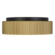 Alteck Lighting AFM0064-5CCT-W Channel 9" LED Outdoor Flush Mount, 5CCT Selectable - Painted Brass