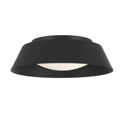 Alteck Lighting AFM0066-5CCT-W Pez 1-lt 11" LED Outdoor Flush Mount, 5CCT Selectable - Sand Black