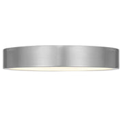 Alteck Lighting AFM0068-5CCT-W Stellar 1-lt 11" LED Outdoor Flush Mount, 5CCT Selectable - Brushed Aluminum