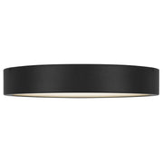 Alteck Lighting AFM0068-5CCT-W Stellar 1-lt 11" LED Outdoor Flush Mount, 5CCT Selectable - Sand Black
