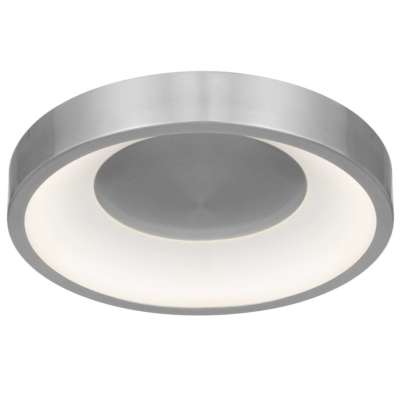Alteck Lighting AFM0069-5CCT-W Stellar 1-lt 14" LED Outdoor Flush Mount, 5CCT Selectable