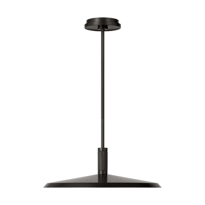 Visual Comfort AKPD682 Saucer Direct 1-lt 18" LED Pendant - Bronze
