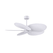 Matthews Fan Atlas Alessandra Tropical 48" Indoor/Outdoor Ceiling Fan - Matte White/Matte White