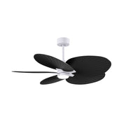 Matthews Fan Atlas Alessandra Tropical-LK 48" Ceiling Fan with LED Light - Matte White/Matte Black
