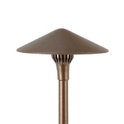 Focus Industries AL17LEDP 8" LED China Hat Area Light - Bronze