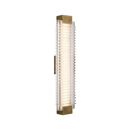 Alora WV374225 Alai 1-lt 25" Tall LED Wall Sconce - Vintage Brass