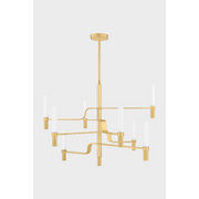 Hudson Valley 4008 Allentown 8-lt 48" LED Chandelier