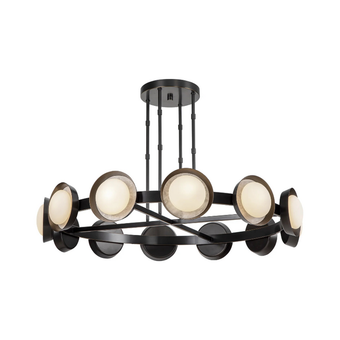 Alora CH320050-UNV Alonso 12-lt 51" LED Chandelier - Urban Bronze